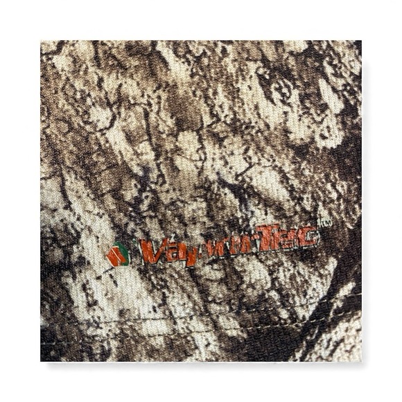 Russell Outdoors Men's Long Sleeve T-Shirt Small Mossy Oak Camo Hunter - Picture 7 of 8